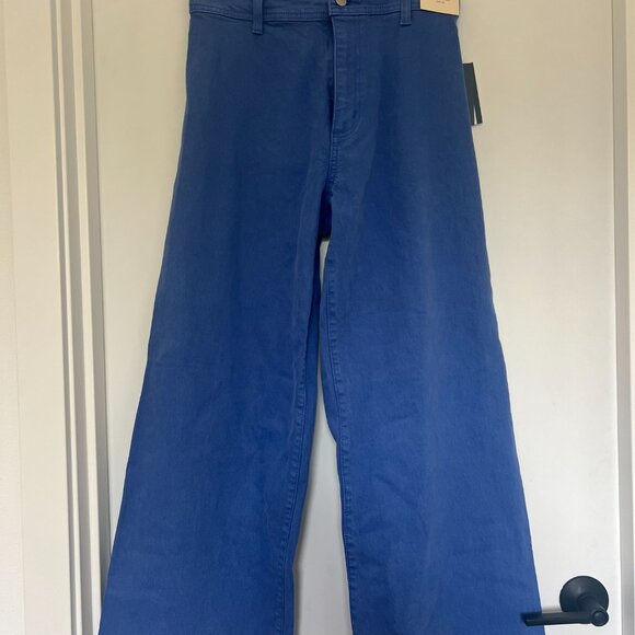 NWT Women's High-Rise Sailor Wide Leg Ankle Jeans - Universal Thread™ Size 8 - Picture 2 of 6